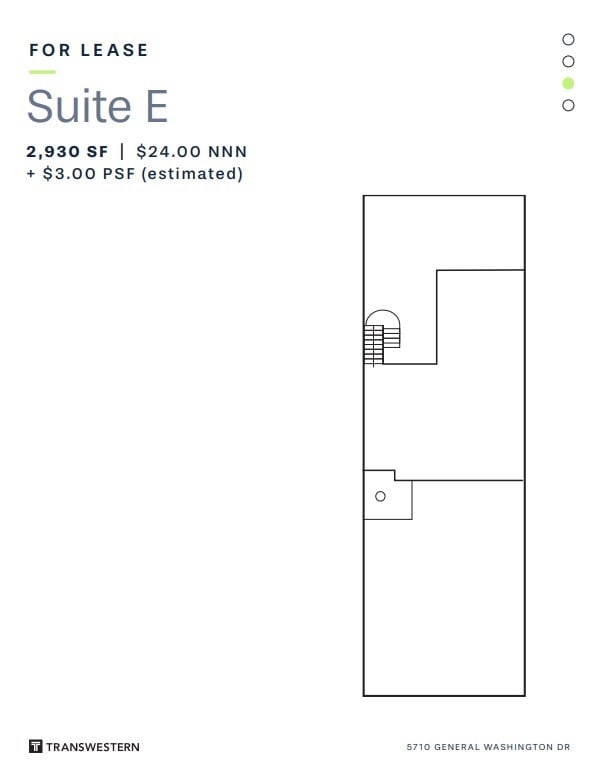 5710 General Washington Dr, Alexandria, VA à louer Plan d’étage– Image 1 sur 1