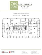 720 E Butterfield Rd, Lombard, IL à louer Plan d’étage– Image 1 sur 1
