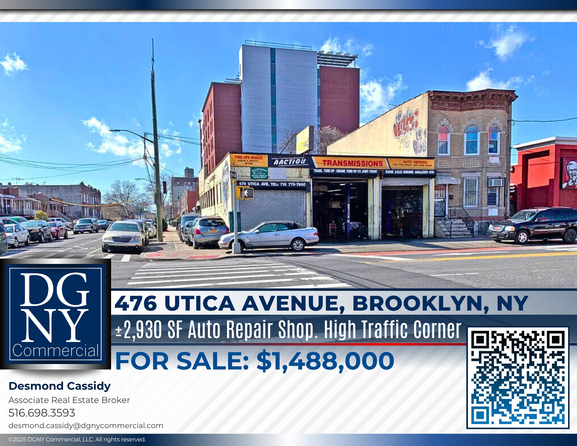 476 Utica Ave, Brooklyn, NY à vendre Photo de l’immeuble– Image 1 sur 9