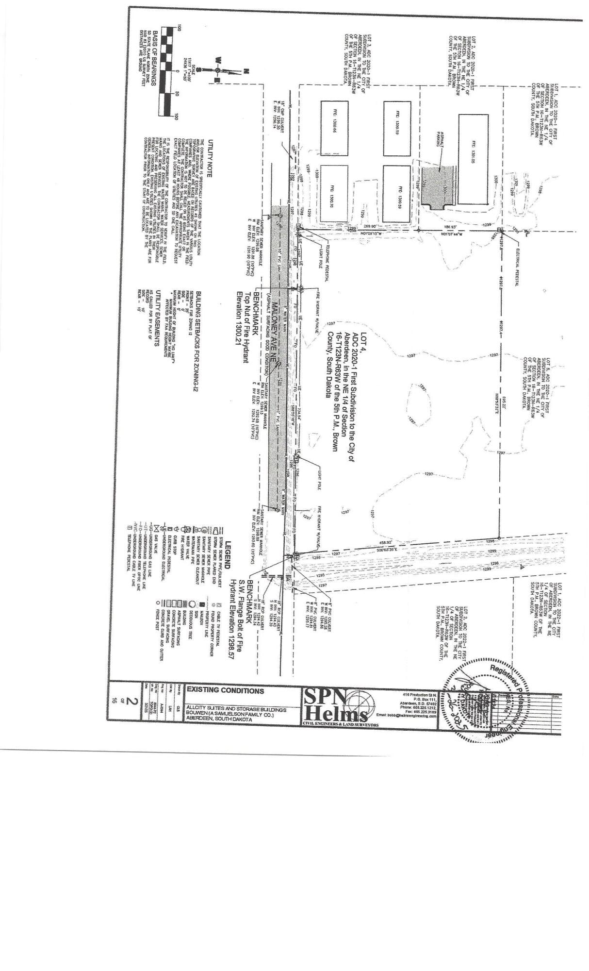 4801 Maloney Ave NE, Aberdeen, SD à louer Plan de site– Image 1 sur 1