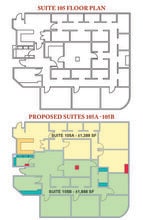 10201 W Markham St, Little Rock, AR à louer Plan d’étage– Image 2 sur 2