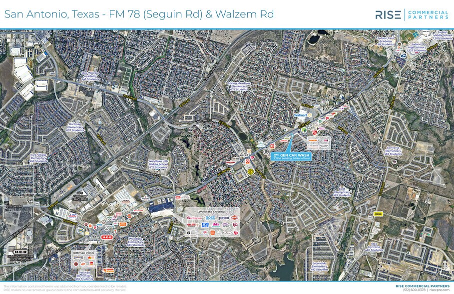 8242 Fm-78, San Antonio, TX à louer - Aérien – Image 3 sur 6