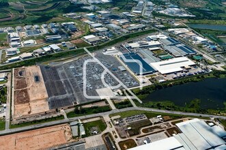Plaisir, YVE - VUE AÉRIENNE  vue de carte