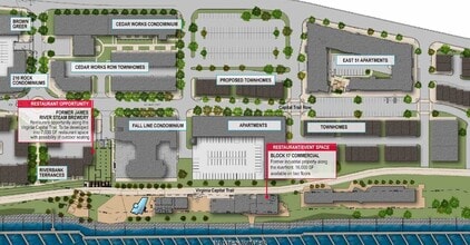11 Steam Brewery Ct, Richmond, VA à louer Plan de site– Image 2 sur 2