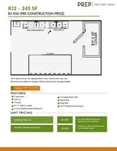 7121-7129 E Shea Blvd, Scottsdale, AZ à louer Plan d’étage– Image 1 sur 1