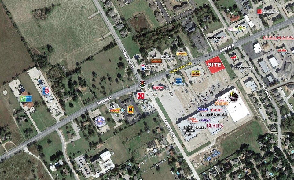 Nolan River Mall Outlot, Cleburne, TX à louer - Aérien – Image 2 sur 3
