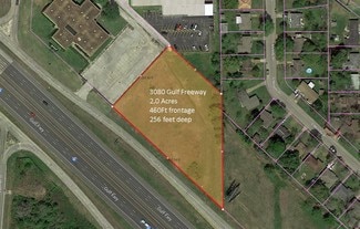 Plus de détails pour 3080 Gulf Fwy, La Marque, TX - Terrain à louer