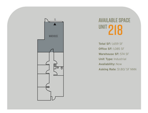 3002 Dow Ave, Tustin, CA à louer Plan d’étage– Image 1 sur 1