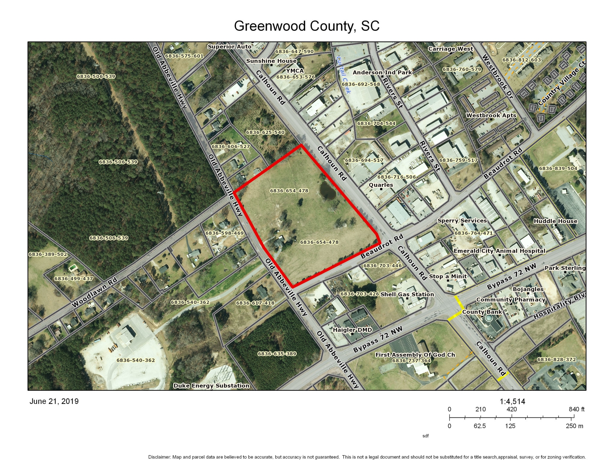 508 Old Abbeville Hwy, Greenwood, SC à vendre Photo principale– Image 1 sur 20