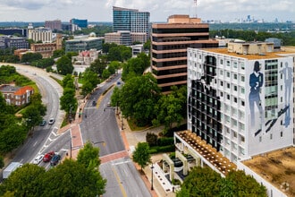 1447 Peachtree St NE, Atlanta, GA - VUE AÉRIENNE  vue de carte - Image1