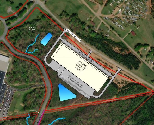 Victory Trail Rd, Gaffney, SC à louer - Plan de site – Image 2 sur 2