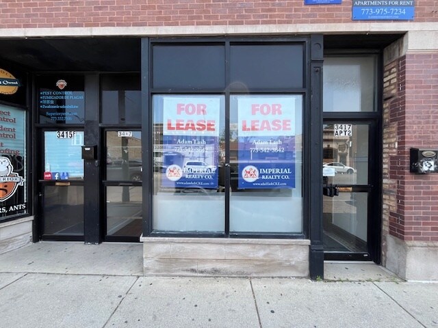 3415-3417 W Fullerton Ave, Chicago, IL à louer - Photo de l’immeuble – Image 2 sur 12