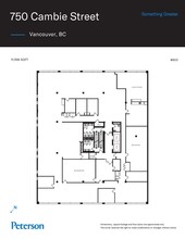 750 Cambie St, Vancouver, BC à louer Plan d’étage– Image 1 sur 1