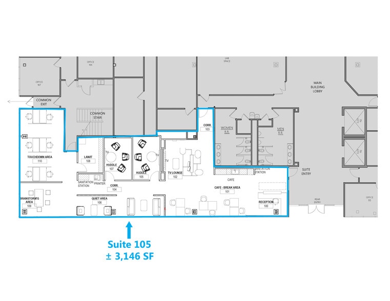 4955 Corporate Dr NW, Huntsville, AL à louer - Plan d’étage – Image 3 sur 3