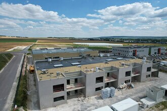 Reims - VUE AÉRIENNE vue de carte