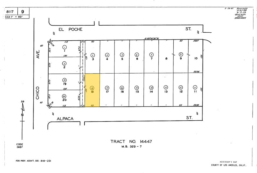 9617 Alpaca St, South El Monte, CA à vendre - Plan cadastral – Image 2 sur 14