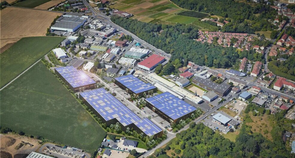 Local d’activités dans La Queue-en-Brie à louer - Photo de l’immeuble – Image 2 sur 8