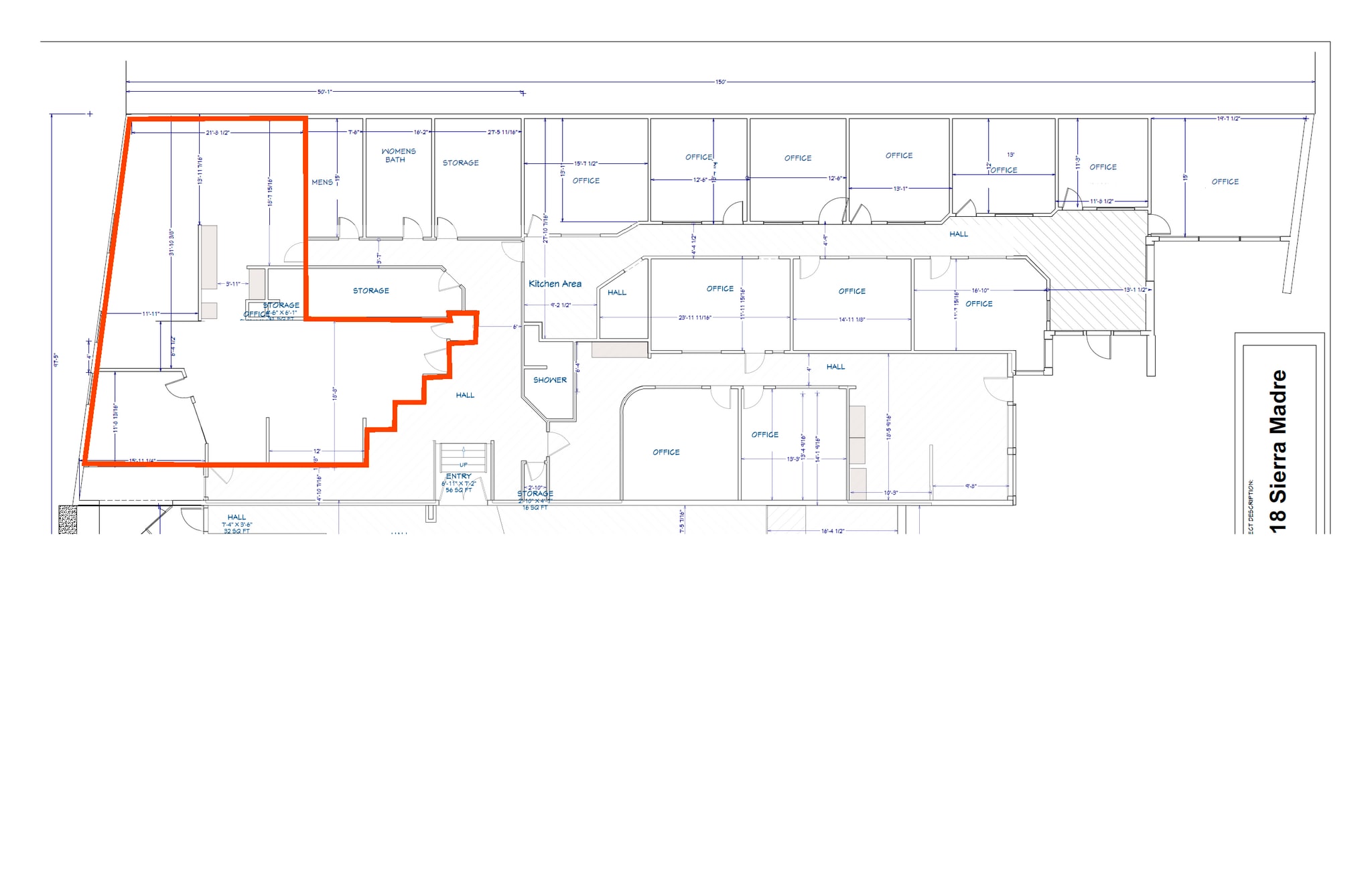 12-18 N Sierra Madre St, Colorado Springs, CO à louer Plan d’étage– Image 1 sur 1