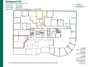 6450 S Lewis Ave, Tulsa, OK à louer Plan d’étage– Image 1 sur 1