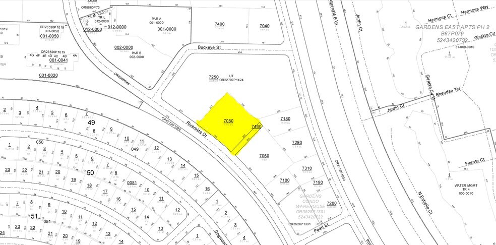 10350 Riverside Dr, Palm Beach Gardens, FL à vendre - Plan cadastral – Image 3 sur 11