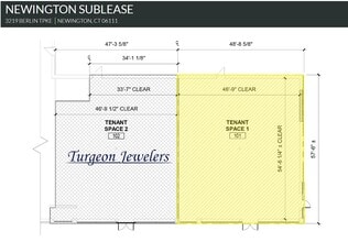 3219-3221 Berlin Tpke, Newington, CT à louer Plan d’étage– Image 2 sur 2