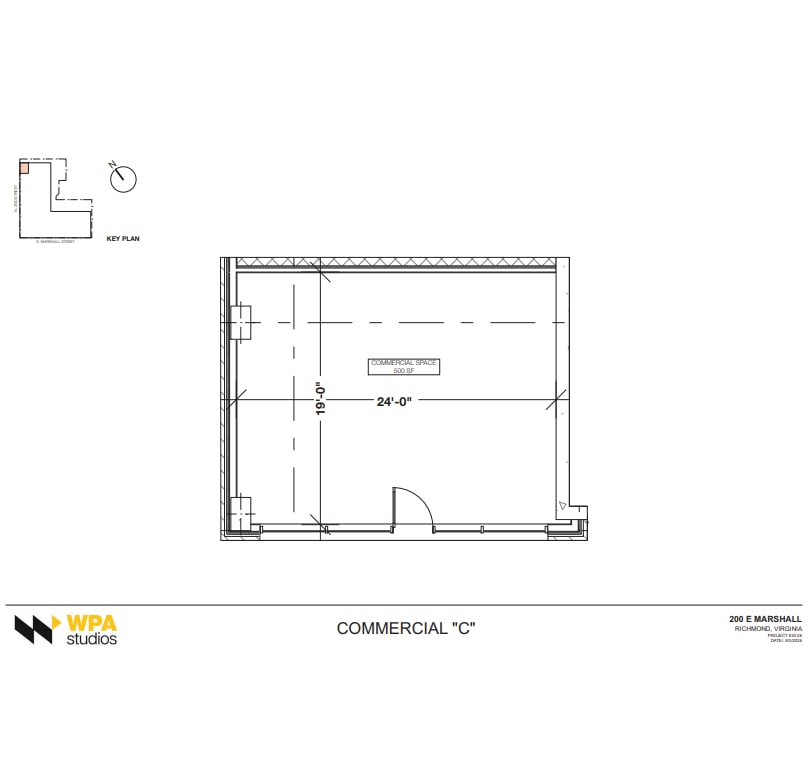 200 E Marshall St, Richmond, VA à louer Plan d’étage– Image 1 sur 1