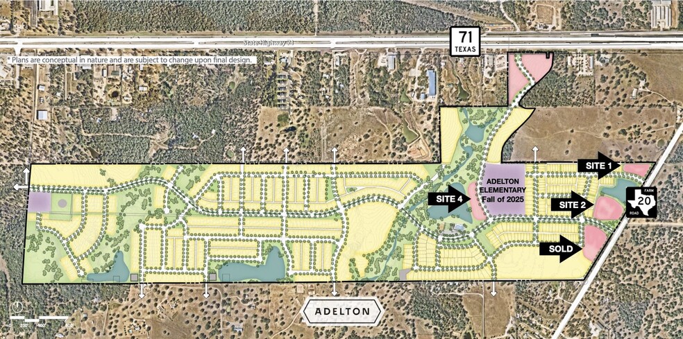 Retail #2 Adelton, Bastrop, TX à vendre - Photo de l’immeuble – Image 3 sur 4