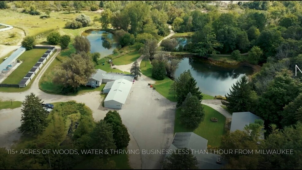 N865 County Road W, Campbellsport, WI à vendre - Vidéo sur l’annonce professionnelle – Image 2 sur 11