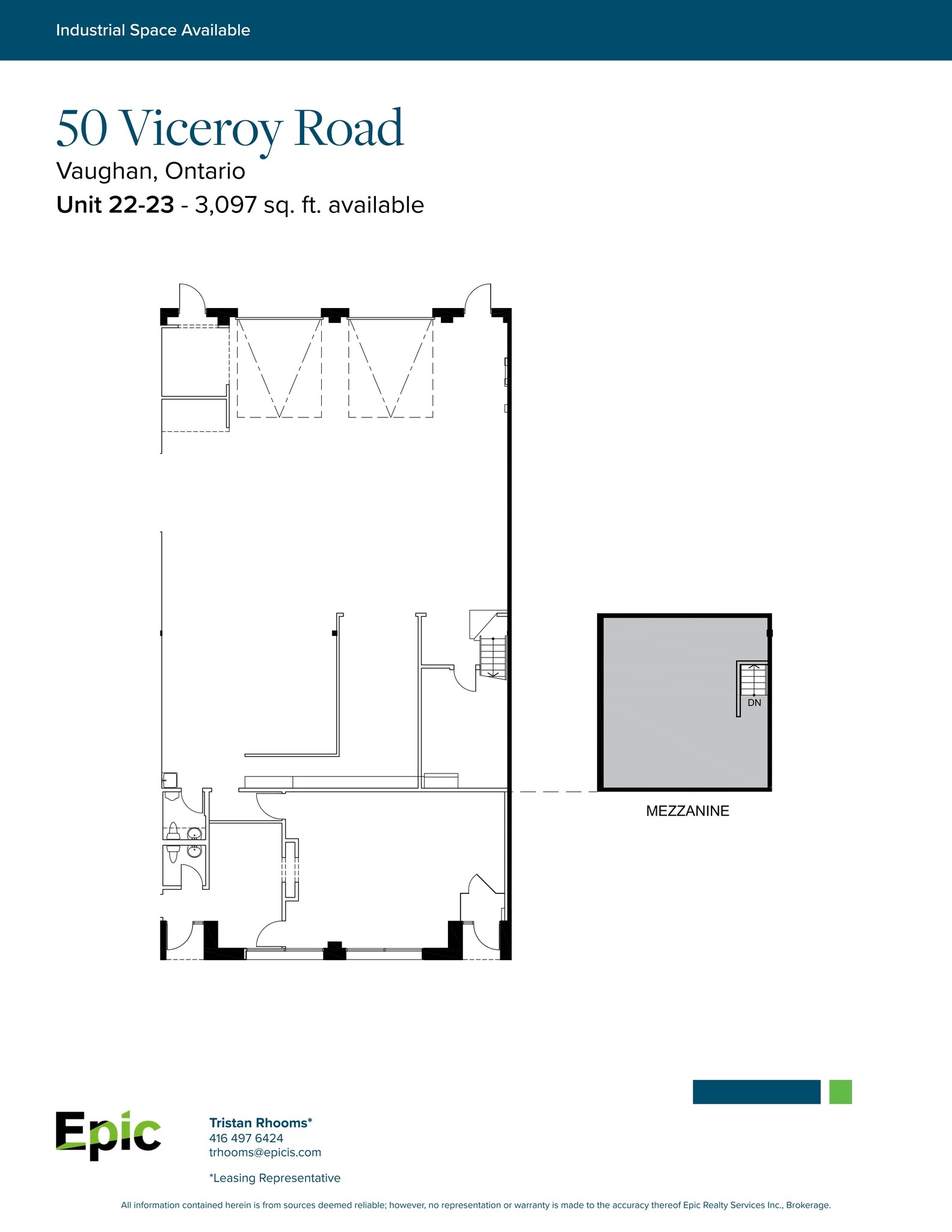 24 Viceroy Rd, Concord, ON à louer Plan de site– Image 1 sur 1