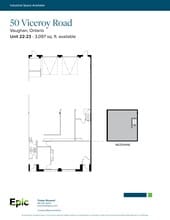 24 Viceroy Rd, Concord, ON à louer Plan de site– Image 1 sur 1