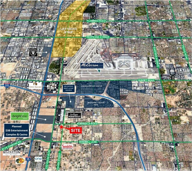 Haven St. & Robindale Rd., Las Vegas, NV à vendre - Aérien – Image 2 sur 4
