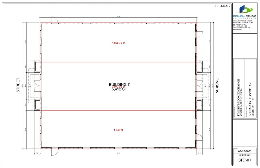 12179 W Stoneybrook Pky, Winter Garden, FL à louer - Plan de site – Image 2 sur 3