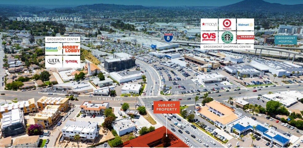 8969 Grossmont Blvd, La Mesa, CA à vendre - Photo de l’immeuble – Image 2 sur 9