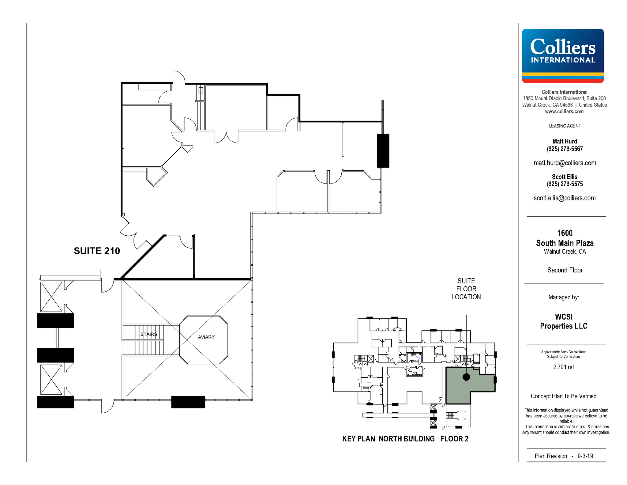 1600 S Main St, Walnut Creek, CA à louer Plan d’étage– Image 1 sur 1