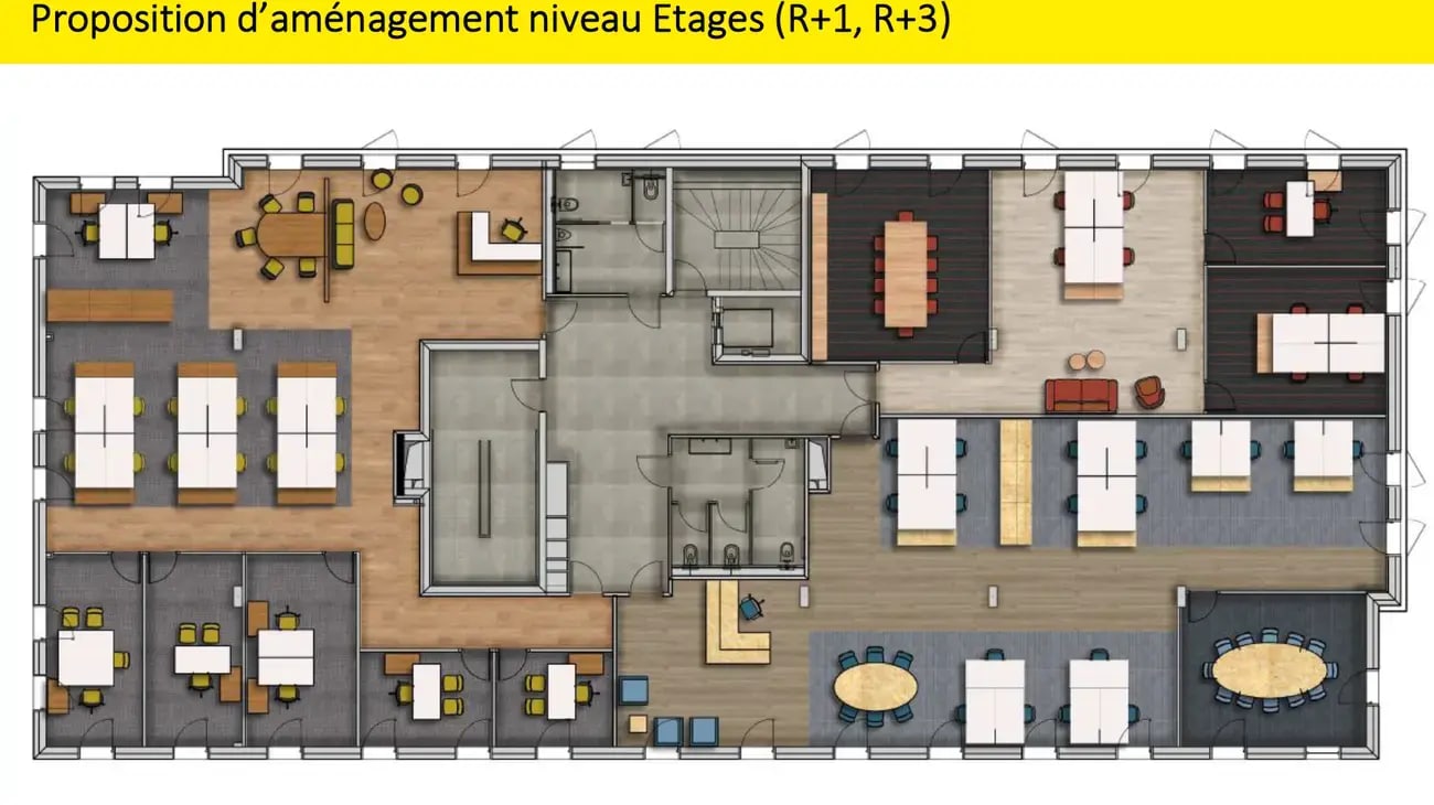 Avenue Jean Jaurès, Décines-Charpieu, RHO 69150 -  -  - Plan d’étage - Image 1 of 3