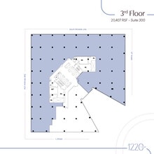 1220 L St NW, Washington, DC à louer Plan d’étage– Image 1 sur 1