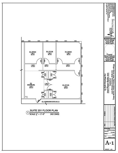 1415 Hooper Ave, Toms River, NJ à louer - Plan d’étage – Image 3 sur 4