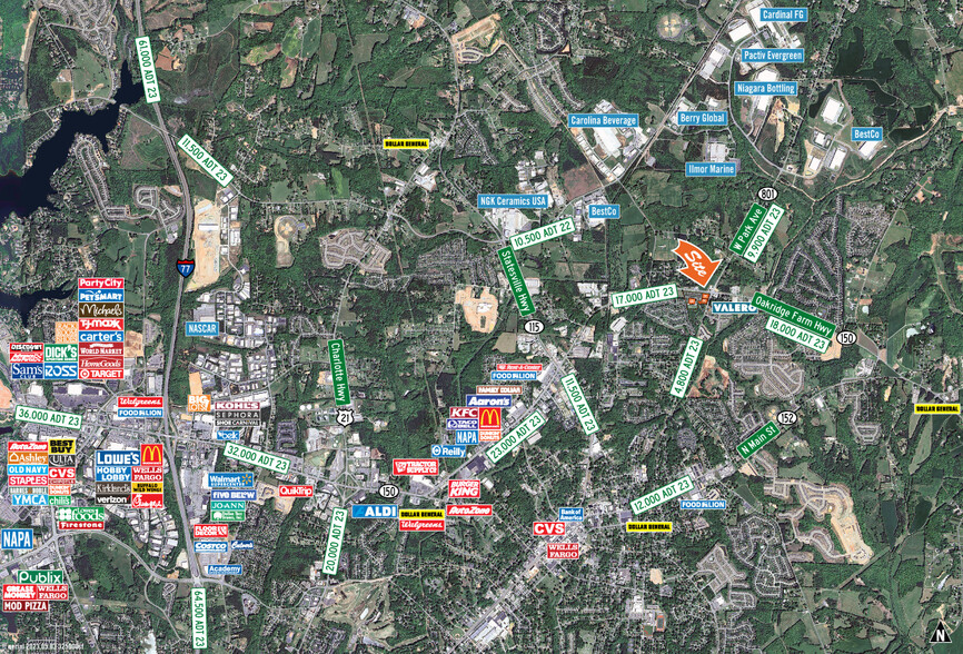 Mount Ulla Highway & Oakridge Farm Highway, Mooresville, NC à louer - Photo de l’immeuble – Image 2 sur 3