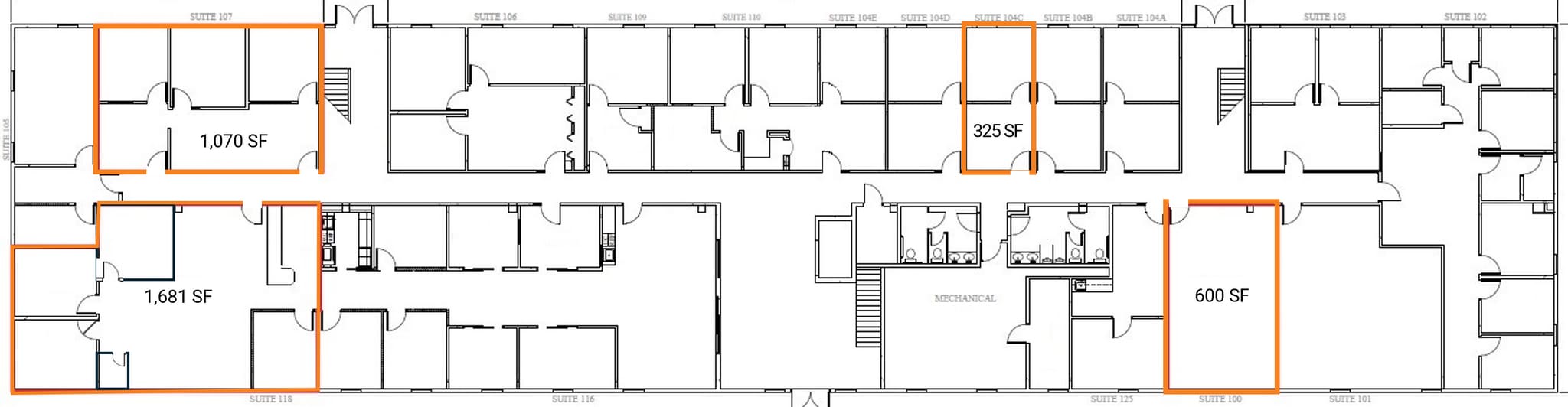 1310 E Highway 96, White Bear Lake, MN à vendre Plan d’étage– Image 1 sur 1