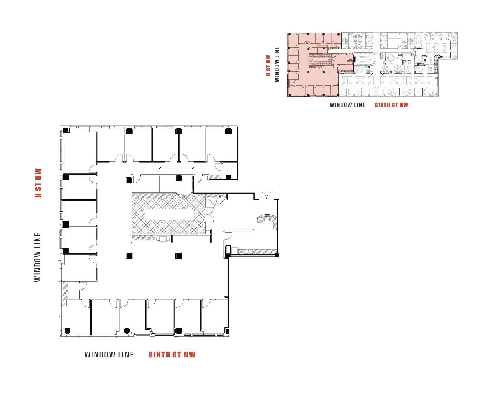 777 6th St NW, Washington, DC à louer Plan d’étage– Image 1 sur 1