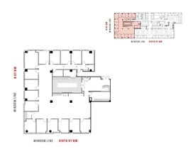 777 6th St NW, Washington, DC à louer Plan d’étage– Image 1 sur 1