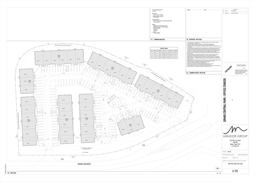 350 Grand Link Dr, Conroe, TX à louer - Plan de site – Image 2 sur 3