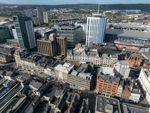 101 St. Mary St, Cardiff, VGL - Vue aérienne  vue de carte