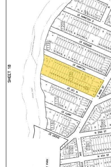 33-35 Hillman St, Paterson, NJ à vendre - Plan cadastral – Image 2 sur 2