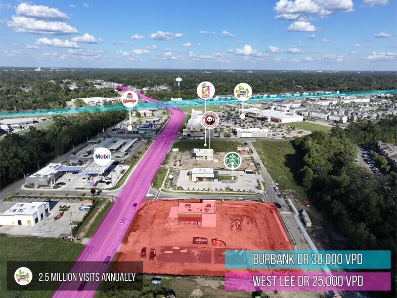 805 W Lee Dr, Baton Rouge, LA à vendre - Photo de l’immeuble – Image 2 sur 3