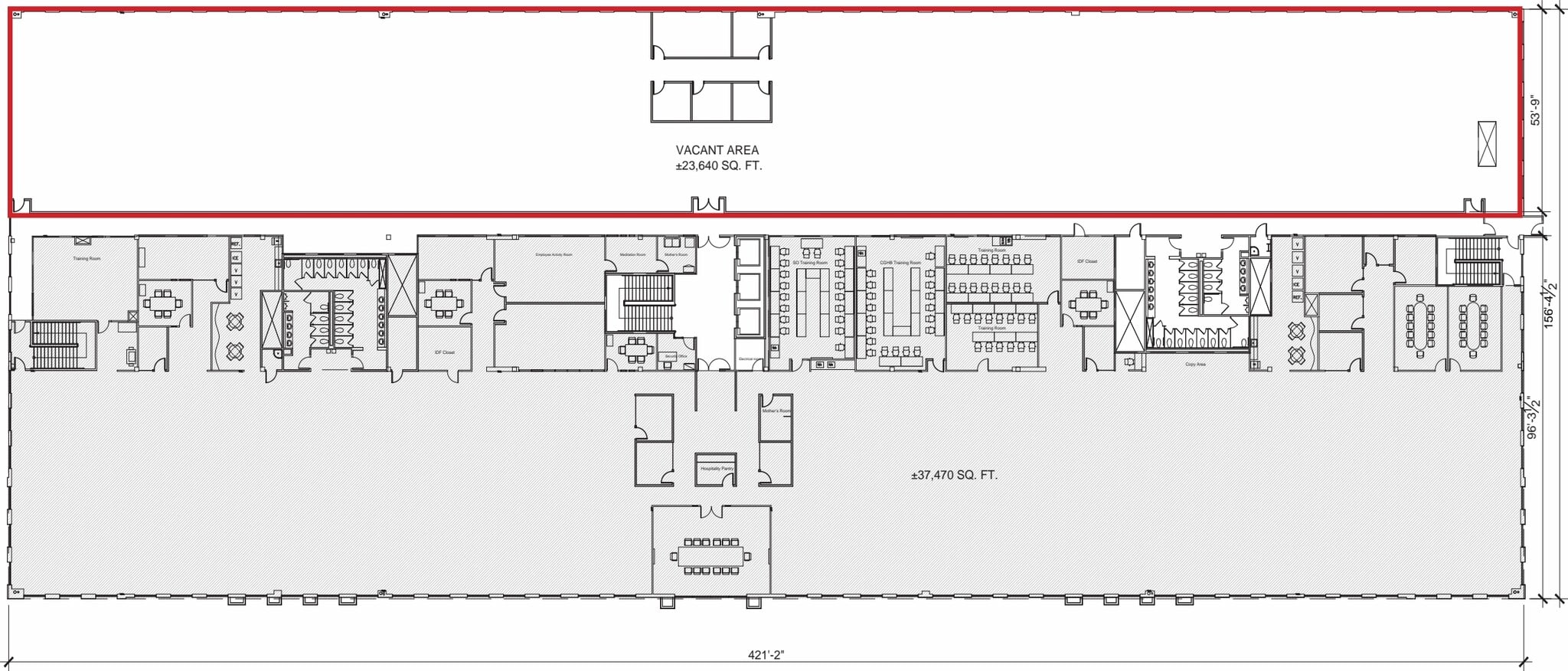 801-835 S Akers St, Visalia, CA à louer Plan d’étage– Image 1 sur 1