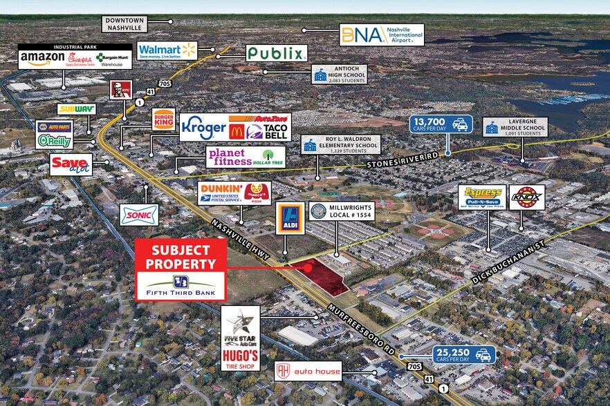 5343 Murfreesboro Rd, La Vergne, TN à vendre - Photo de l’immeuble – Image 3 sur 4