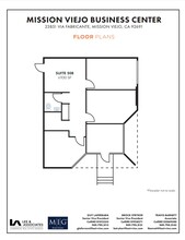 23851 Via Fabricante, Mission Viejo, CA à louer Plan d’étage– Image 1 sur 1