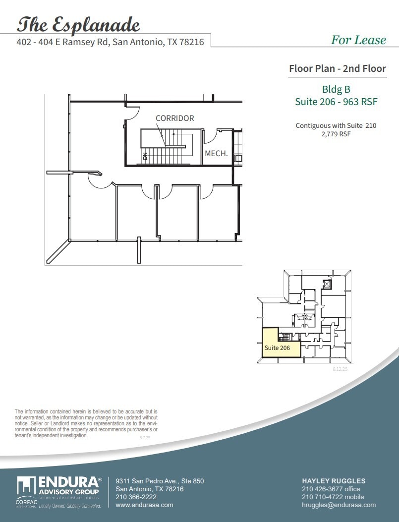 402 E Ramsey Rd, San Antonio, TX à louer Plan d’étage– Image 1 sur 1