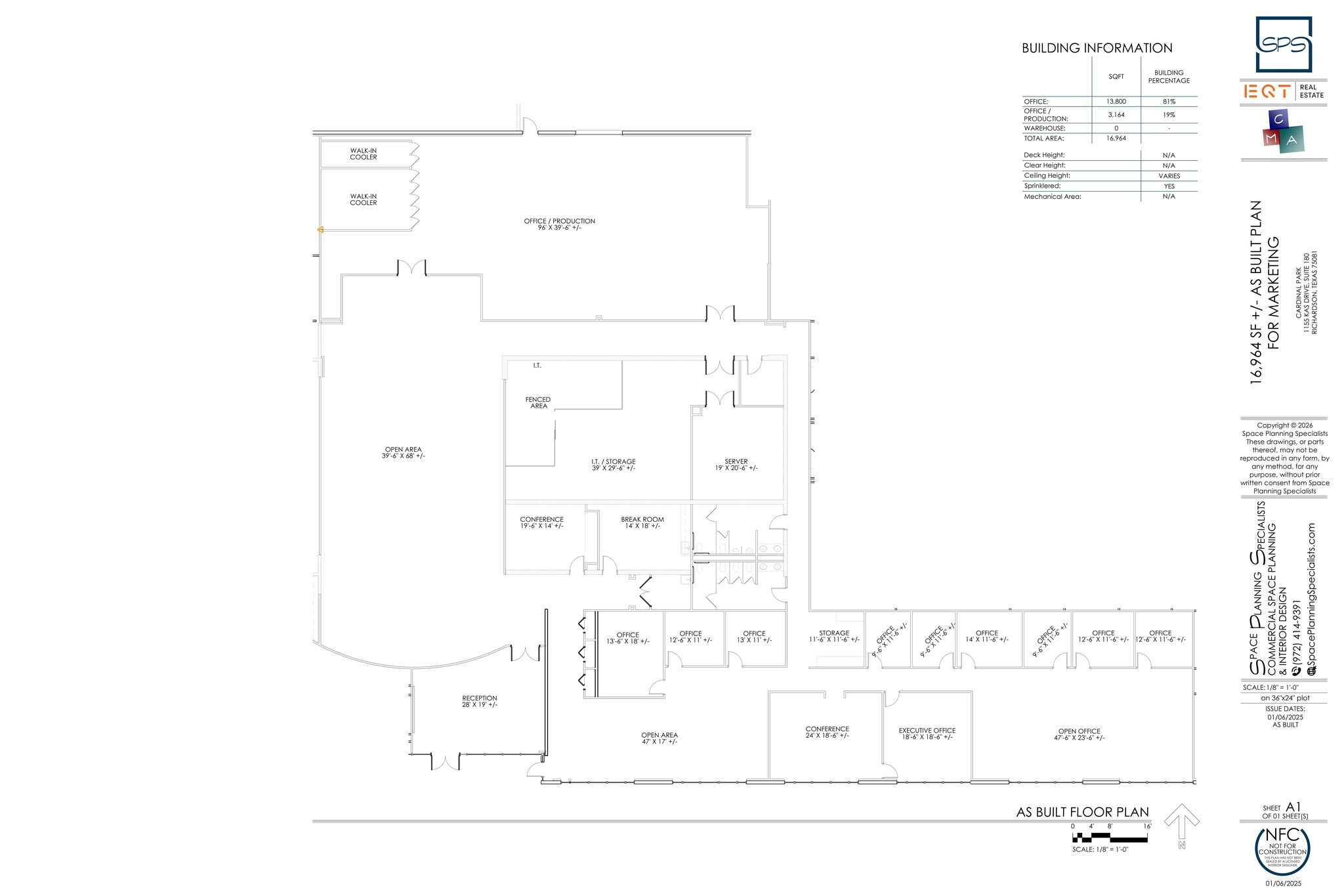 1703 N Plano Rd, Richardson, TX à louer Plan de site– Image 1 sur 1